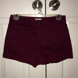 Maroon Shorts